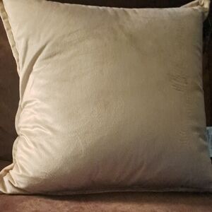 Ashland Soft Tan Velvet Pillow